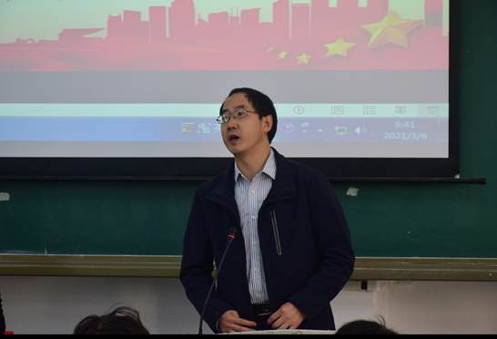 党委书记张清学讲话