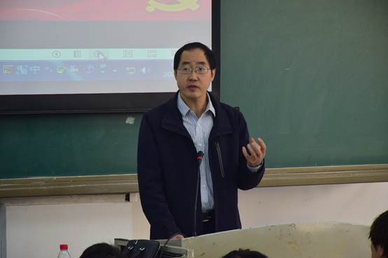 党委书记张清学讲话